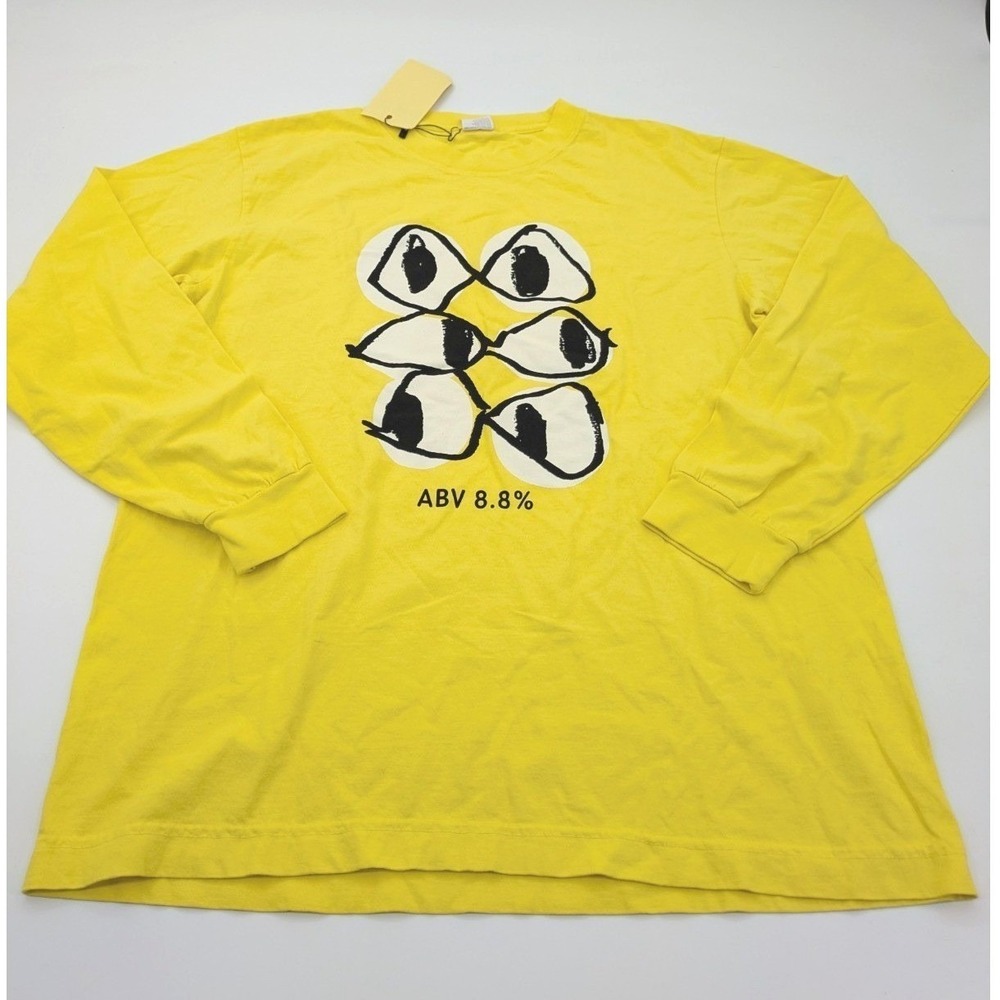Sculpture Milwaukee Beer Endowment Shirt Nat Pyper Company Brewing Yellow L‎